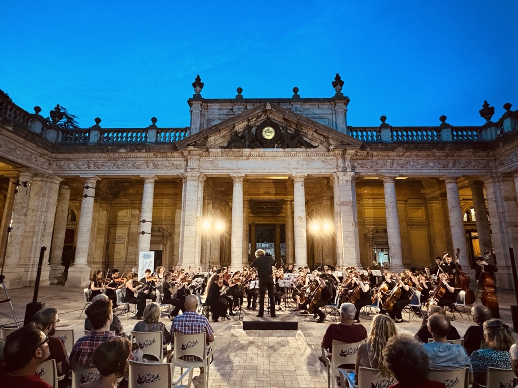 TOSKANA MUSIC FESTIVAL TERME TETTUCCIO MONTECATINI TERME AUDIO LIGHTS SET UP